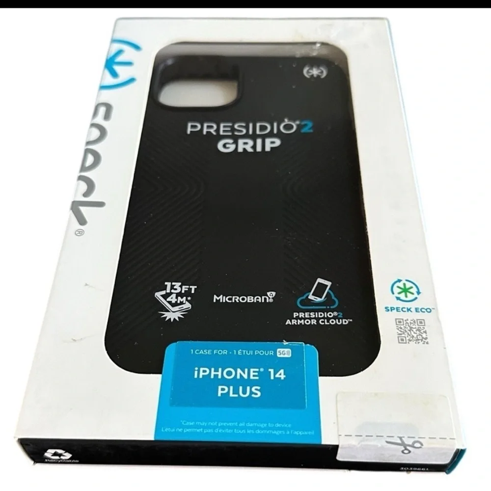 Speck Presidio 2 Grip MagSafe Case NWT iPhone 14 Pro or 14 Plus or 14 Pro Max